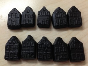 Licorice houses